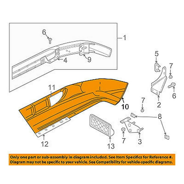 Dodge CHRYSLER OEM 87-90 Dakota Front Bumper-Spoiler Lip Chin Splitter 4335157